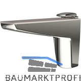 ITALIANA FERRAMENTA Tablar-Klemmtr�ger Moon S, St�rke 4-25 mm, glanzverchromt