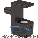 ITALIANA FERRAMENTA Glasbodentr�ger GRACE zum Stecken Glas 6-8 mm, vern. schwarz