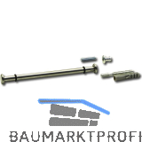 Glastablartr�ger Verona 200 x �12 mm, Edelstahl rostfrei