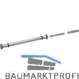 Glastablartr�ger Verona-Mauermontage 200 x �12 mm, Stahl verchromt matt