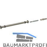 Glastablartr�ger Verona-Mauermontage 200 x �12 mm,Stahl Edelstahl Effekt