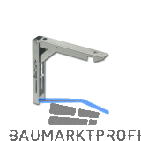 Konsole Klapponette klappbar ohne Sicherung, Tiefe 300 mm, Stahl verzinkt