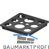 VS ADD Box-M Deckel gelocht 1x1 Lava