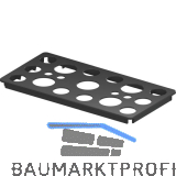 VS ADD Box-M Deckel gelocht 2x1 Lava