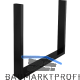 SIMAUSROM Bankkufe Regular Slim 372 mm Stahl schwarz lackiert