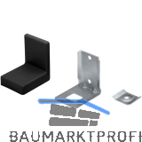 Schrankaufh�nger Typ 113 mit Abdeckkappe Kunststoff schwarz