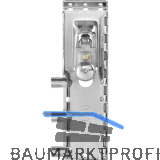 CAMAR Schrankaufh�nger 816AS links, H 12 mm, T 10 mm, Stahl verzinkt/Zamak