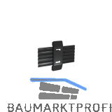 CAMAR Endst�ck 821/20 zu Anwendungsschiene, Kunststoff schwarz
