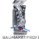 ITALIANA FERRAMENTA Schrankaufh�nger Libra H1, Stahl verzinkt