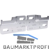 ITALIANA FERRAMENTA Montageplatte WP13 Links + Rechts zu Schrankaufh�nger