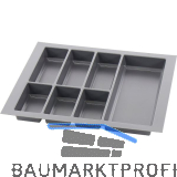 AGOFORM Besteckeinsatz Classico 500/60 Kunststoff Schiefergrau