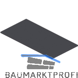 Tischplatte 1600 x 800 x 25 mm graphitgrau