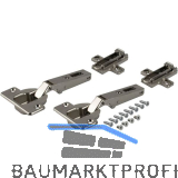 ACCURIDE 1432 Scharnierset f�r aufliegende T�ren, Stahl verzinkt