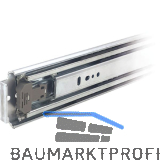 Schwerlast Kugelk�figf�hrung L76120 Vollauszug, L�nge 813 mm, Stahl verzinkt