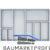 AGOFORM Besteckeinsatz Sky 500/80 Kunststoff silbergrau