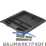 HETTICH Systema Top 2000 Schreibmaterial-Auszug 392 mm; H�he 40 mm; schwarz