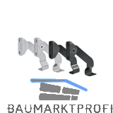 HETTICH Systema Top 2000 Blendenst�tzen verstellbar, Stahl schwarz