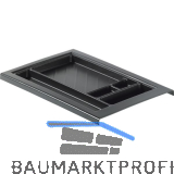 HETTICH Systema Top 2000 Schreibmaterial-Auszug 292 mm, Kunststoff schwarz