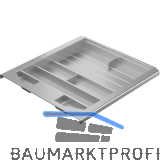 HETTICH Systema Top 2000 Schreibmaterial-Auszug 392 mm; H�he 40 mm, Alu-Finish