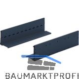 HETTICH Systema Top 2000 Karteibahn, Schrankt. 400, Stahl schwarz