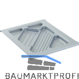HETTICH Systema Top 2000 Materialschub,EB 392 mm, Alu-Finish