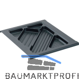 HETTICH Systema Top 2000 Materialschub, EB 392 mm, schwarz