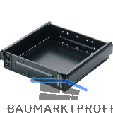 HETTICH Systema Top 2000 Stahlschubkasten, 392 mm, 370 x 354 mm, schwarz