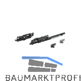 HETTICH Systema Top 2000 Geh�use p2o, Ma� X = 13 mm, alufarbig