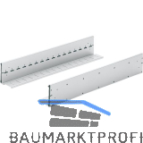 HETTICH Systema Top 2000 Karteibahn, Schrankt. 600,Stahl Alu-Finish
