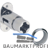 HETTICH PRESTIGE 2000 Zylinder Druckschloss Z23, �18, Stahl vernickelt
