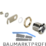 HETTICH PRESTIGE 2000 Zyl.-Hebelschloss, Dornma� 25, Stahl vernickelt