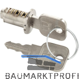 HETTICH PRESTIGE 2000 Innenzylinder Z23, �18, Sperre 18036, vernickelt hochglanz