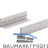 HETTICH Systema Top 2000 Karteibahn, Schrankt. 400, Stahl Alu-Finish