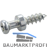 HETTICH VB 35/36 Einschraubd�bel+Direktgewinde, Bohr �3, Spannma� 6.7 verzinkt