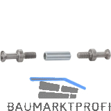 HETTICH VB 18/20/19/21 Einschraubd�bel+Gewindeh�lse 15mm, Spannma� 9, Bohr �5
