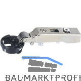 HETTICH INTERMAT 9904 T1 Glast�rscharnier aufliegend, �W 95�