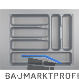 HETTICH OrgaTray 440 Besteckeinsatz T 441 - 520/Nennbreite 450 mm Silber