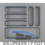 HETTICH OrgaTray 440 Besteckeinsatz T 441 - 520/Nennbreite 500 mm Silber