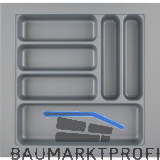 HETTICH OrgaTray 440 Besteckeinsatz T 441 - 520/Nennbreite 550 mm Silber