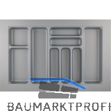 HETTICH OrgaTray 440 Besteckeinsatz T 441 - 520/Nennbreite 800 mm Silber