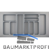 HETTICH OrgaTray 440 Besteckeinsatz T 441 - 520/Nennbreite 1000 mm Silber