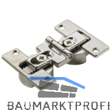 HETTICH HFT Faltt�rscharniere zum Einpressen 180�, Zinkdruckguss vernickelt