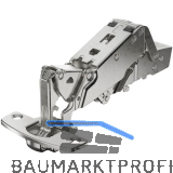 HETTICH SENSYS 8687 TH52 Null-Einsprungscharnier aufliegend �W 165�