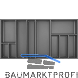 AGOFORM Besteckeinsatz Sky 500/100 Kunststoff schiefergrau