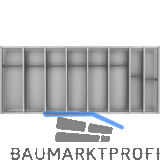 NINKA Schubkasteneinsatz-Set Cuisio KB 1200 mm LEGRABOX Kunststoff Graphit