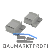 REHAU Gleiter f�r Abschlussleiste, Kunststoff lichtgrau