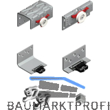 CINETTO PS48 Beschlagset mit Stopper, HS19 mm, 2 fl�gelig