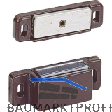 HETTICH Haftmagnetschnapper M74 + Gegenst�ck, HK 4 kg, KS wei�