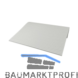 REHAU Rollladenmatte, Breite 714 mm, L�nge 1325 mm, Kunststoff wei�