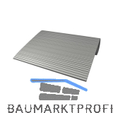 REHAU Rollladenmatte, Breite 714 mm, L�nge 1325 mm, Kunststoff silber